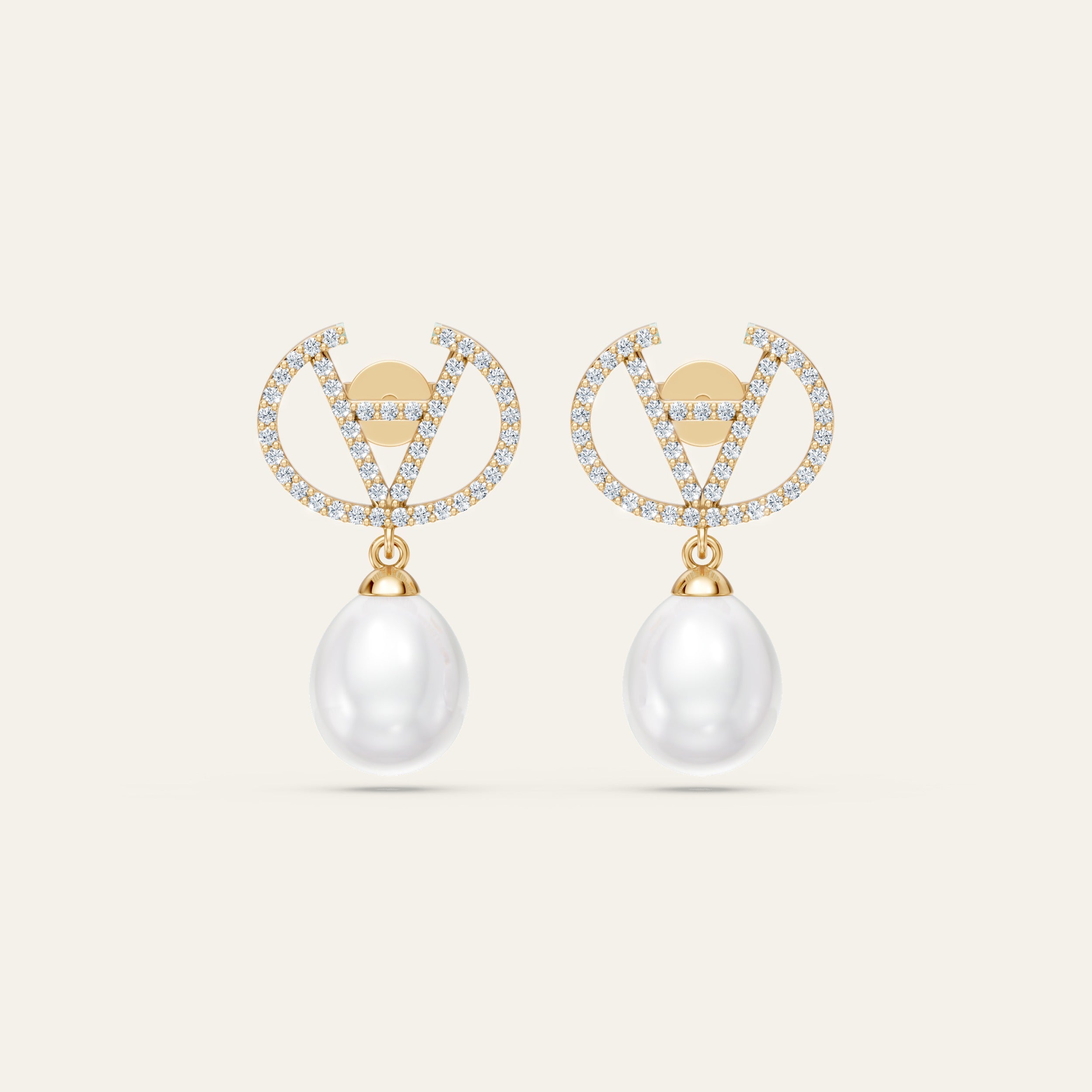 AMI Pearls Pavé