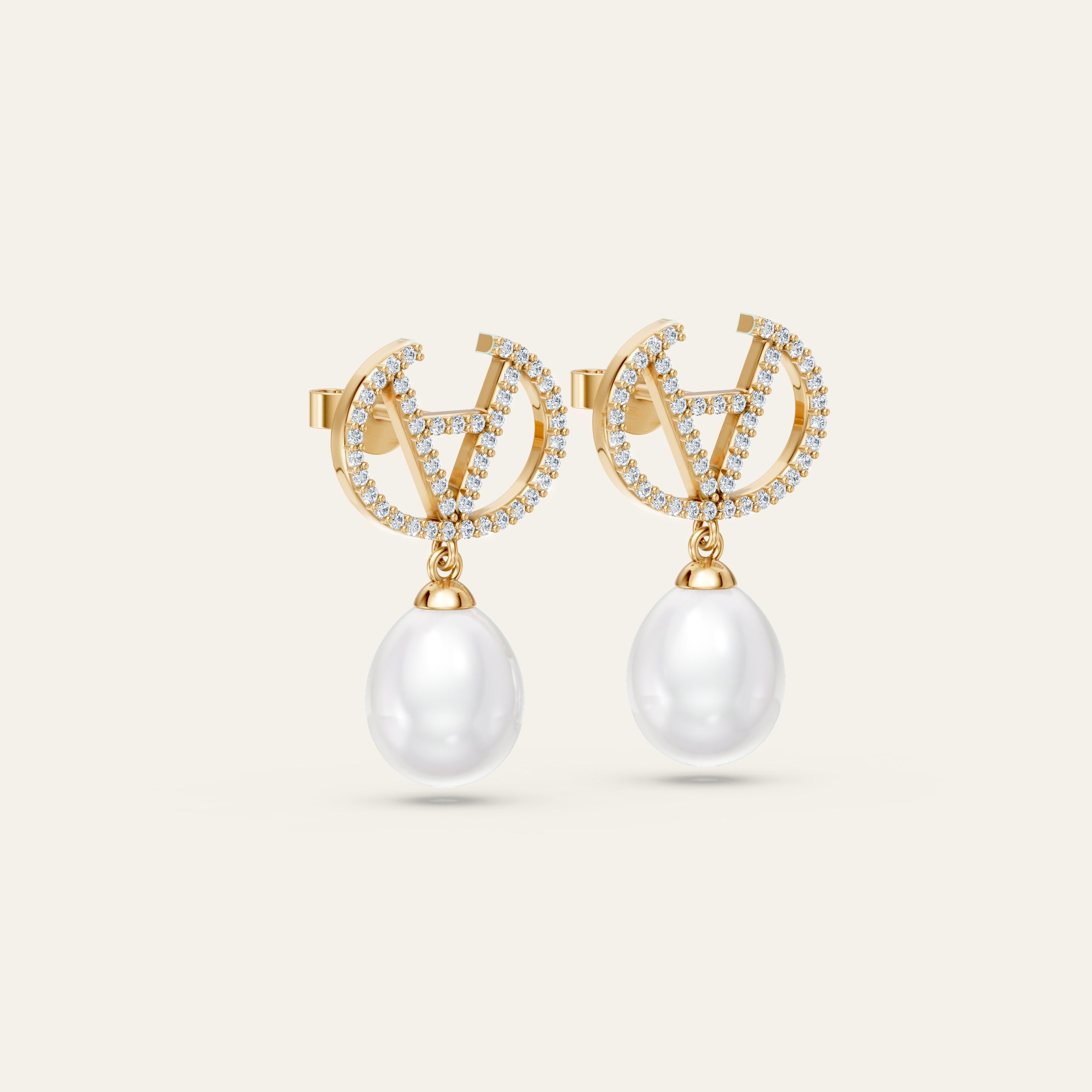 AMI Pearls Pavé