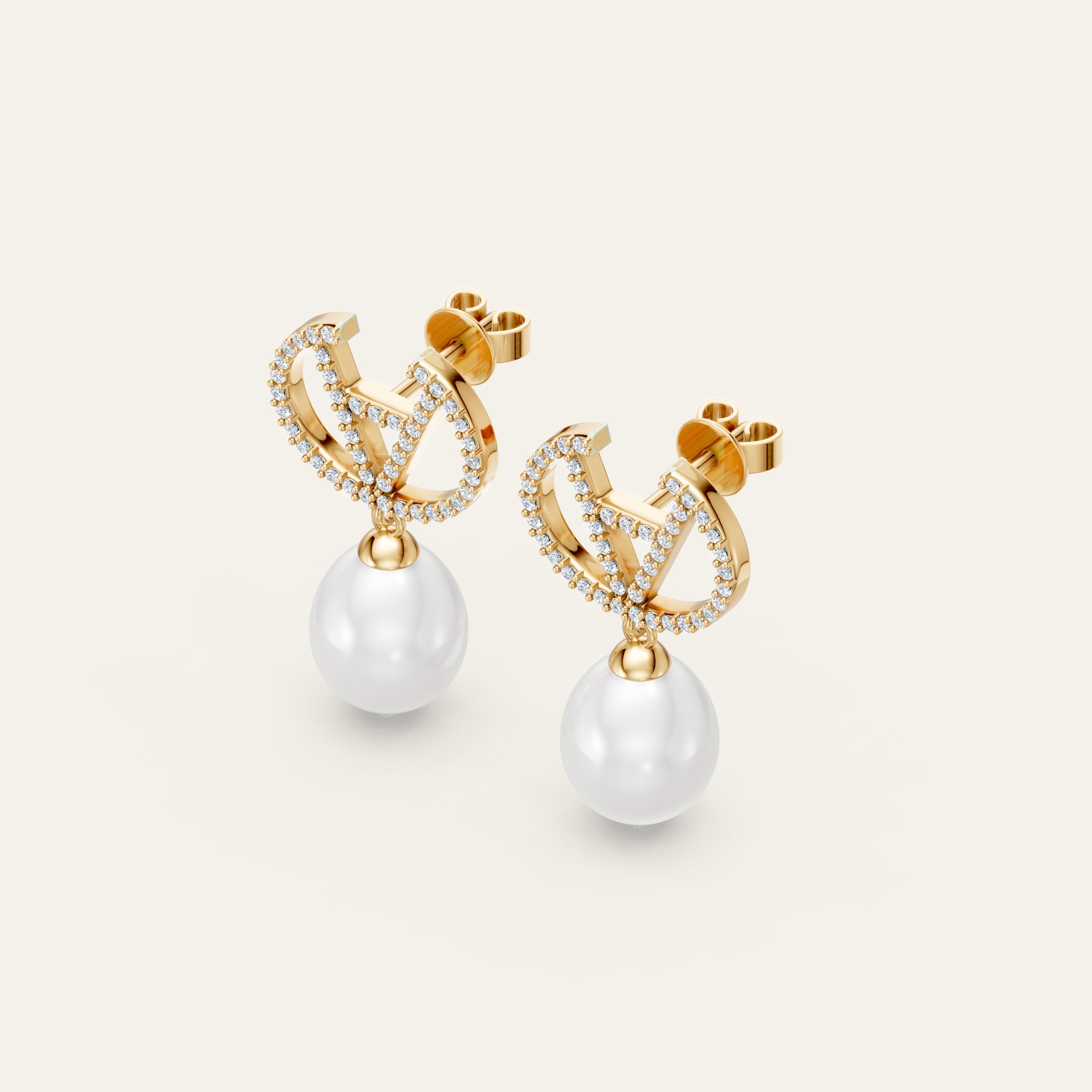 AMI Pearls Pavé