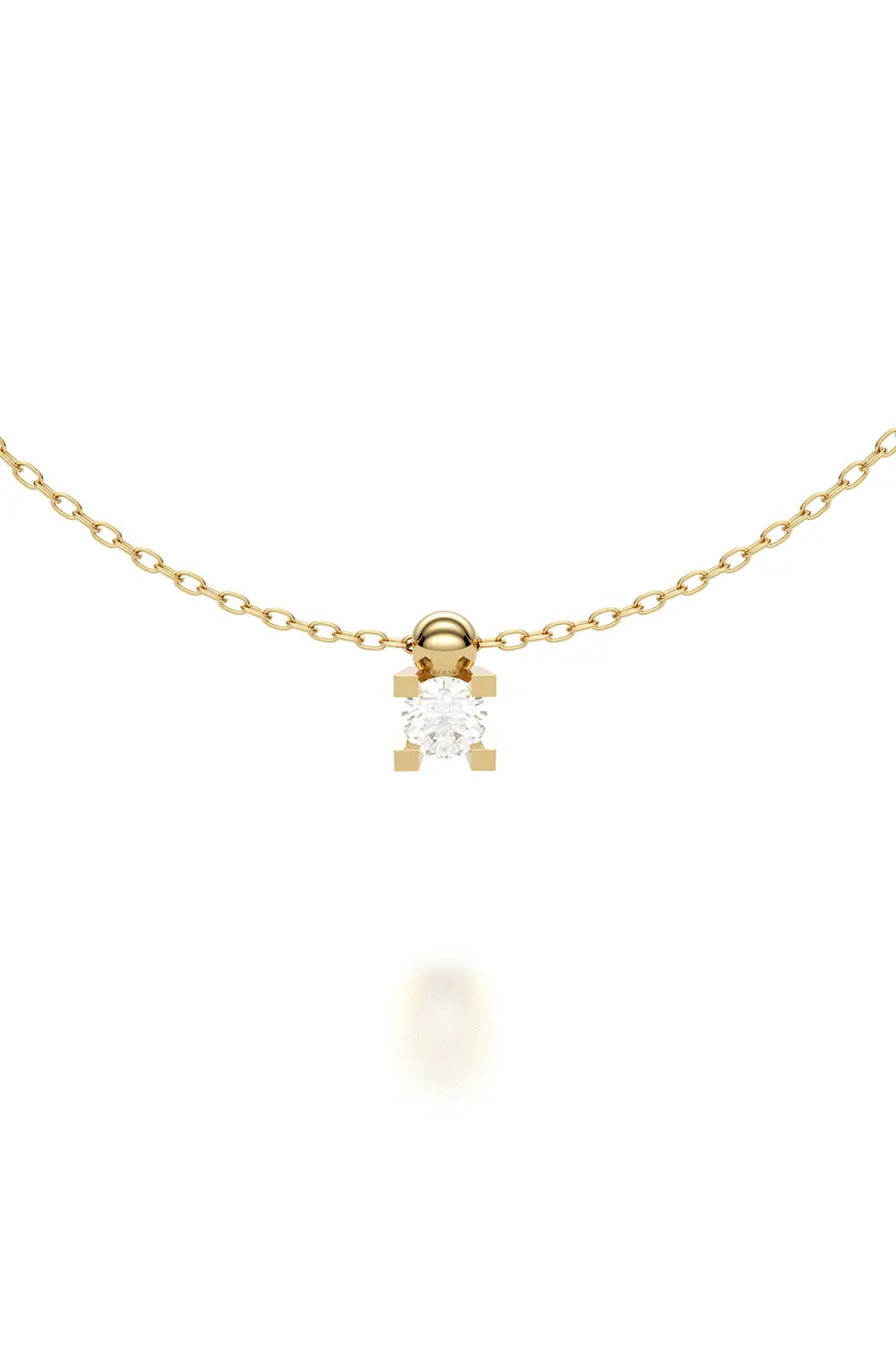 Sparkle Necklace Roségold